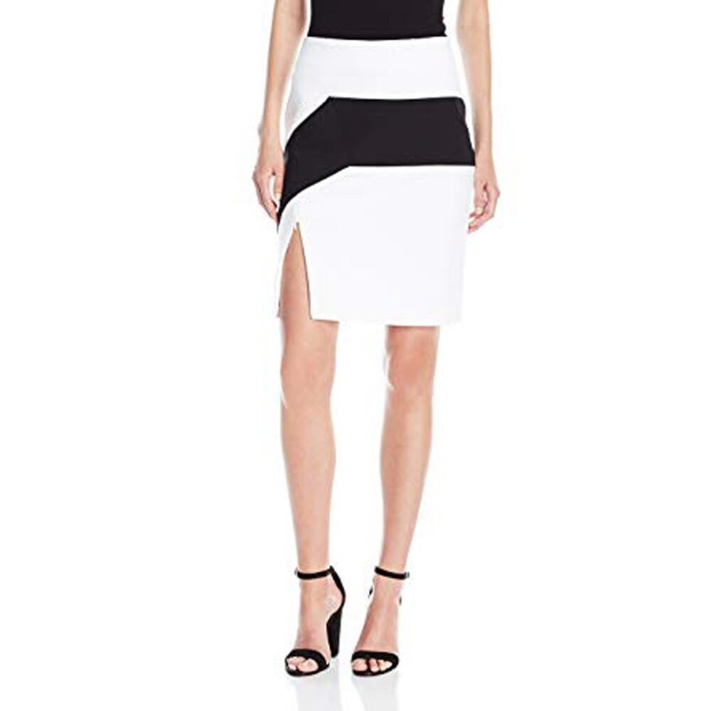 Kendall & Kylie Colorblock Pencil Skirt